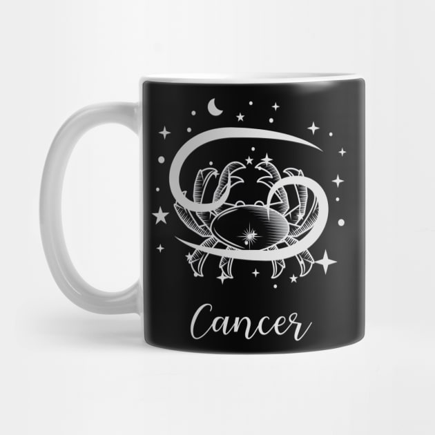 Zodiac Cancer Symbol and sign by Mujji